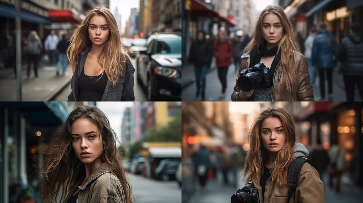 A Supermodel's Journey through Urban Photography