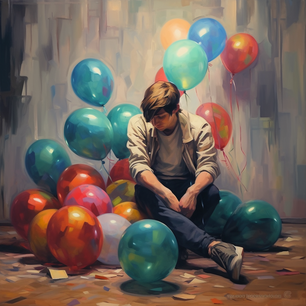 Heart Balloon Hideaway: An Introspective Pause