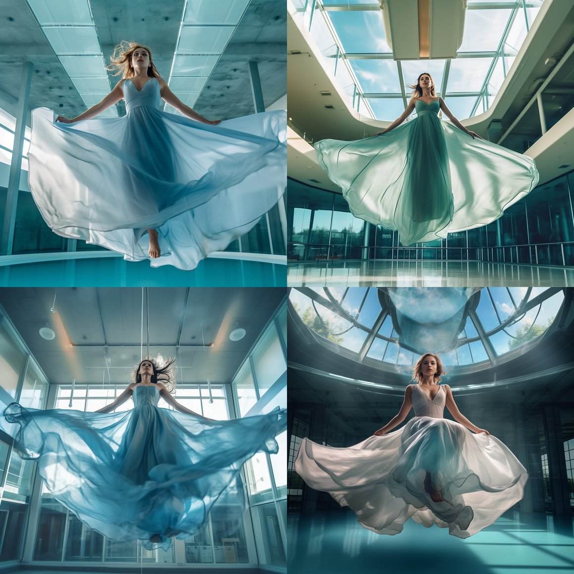 A Sublime Mid-Air Ballet in 8K Reality