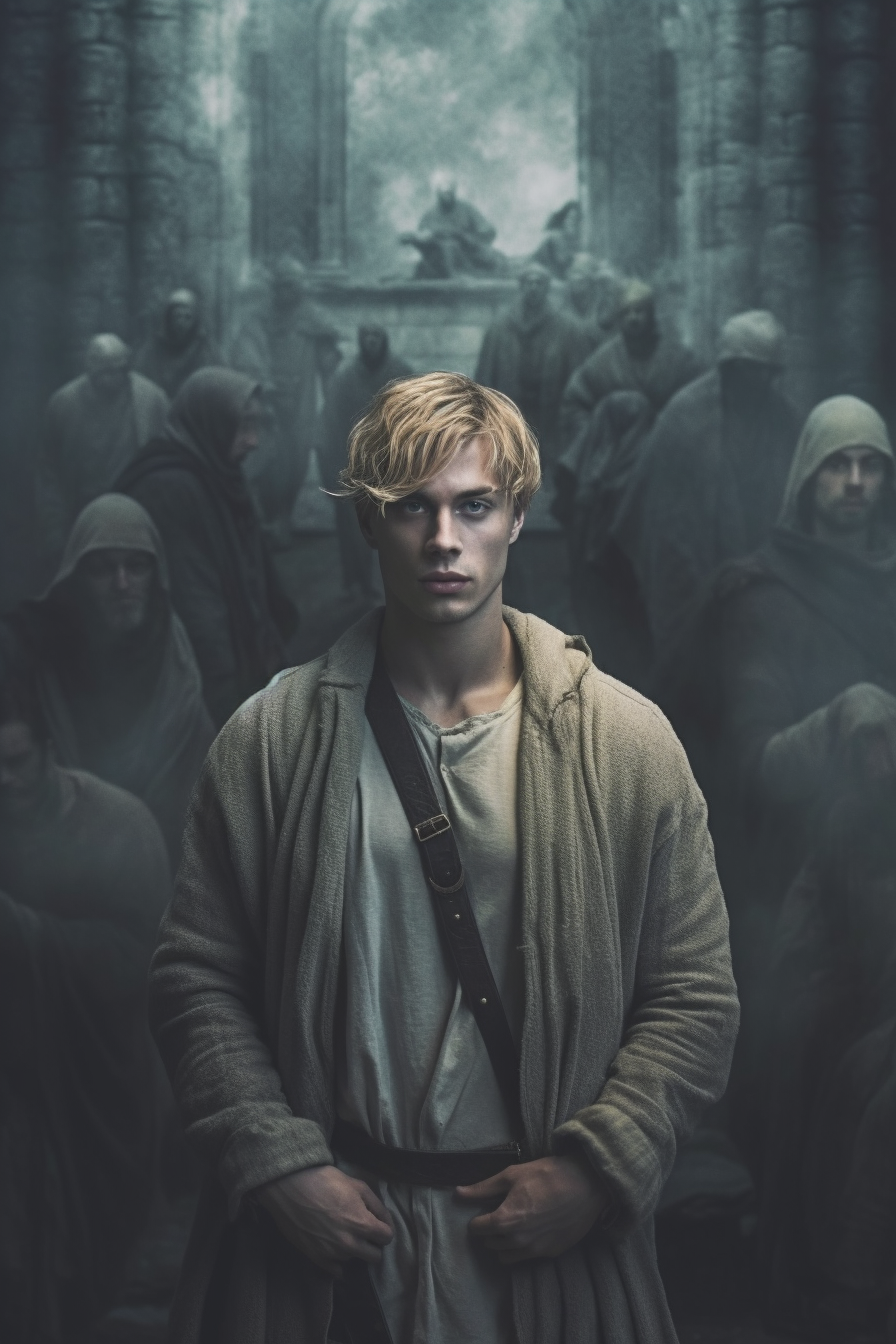 Haunted Elegance: Medieval Ghost Encounter In 4K