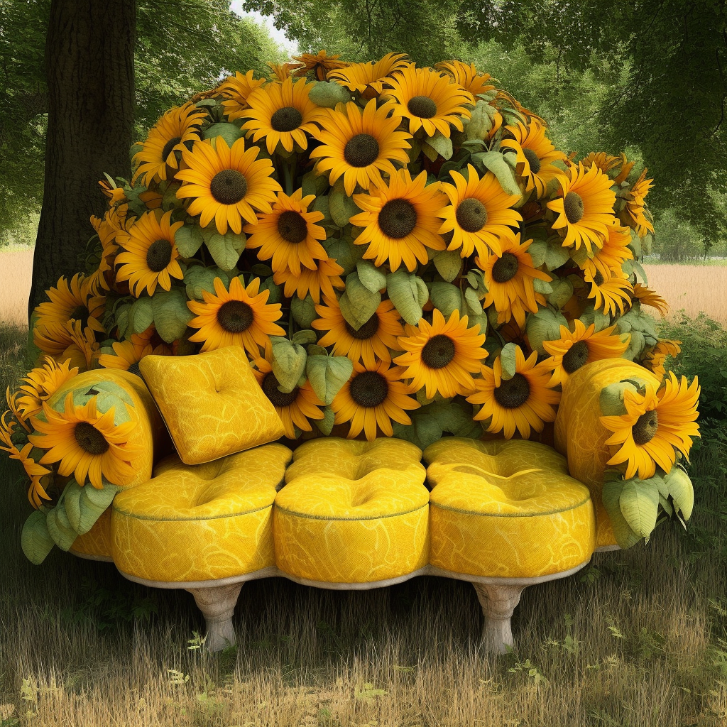 Sunflower Dreams: Mid-Journey Pause