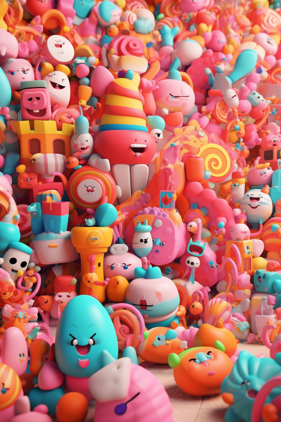 A Trending Unreal Engine 5 3D Cartoon Artwork in 8K Resolution