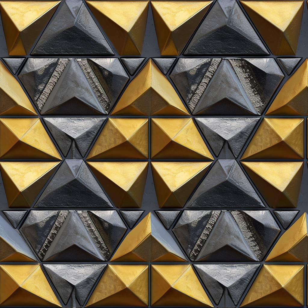 Detailed Design Blueprint for Mixed-Metal Rubber Tile