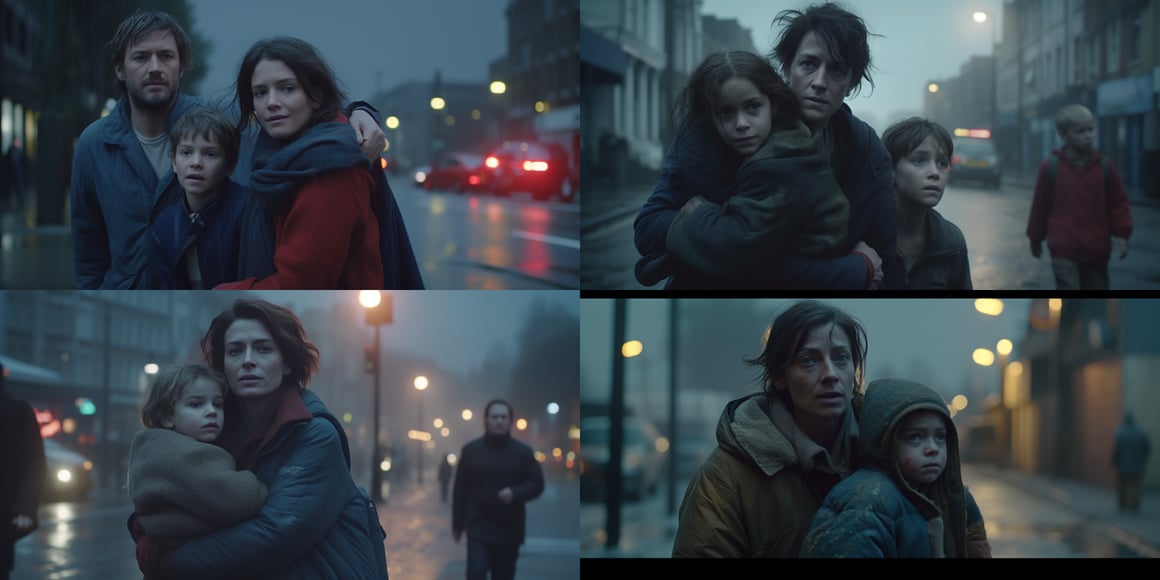 Haunted Solitude: A Cinematic Freeze-Frame