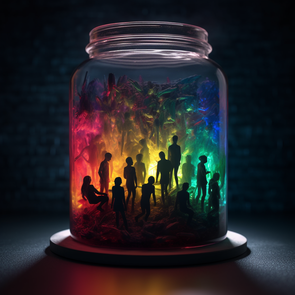 A Surreal Cinematic Journey Captured Through Hyper-Realistic Photography