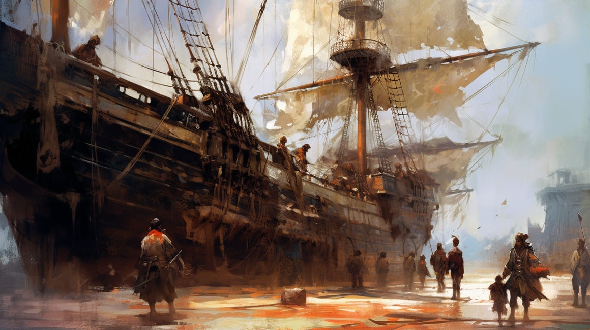 Naval Encampment: A Tale of the 17th Century