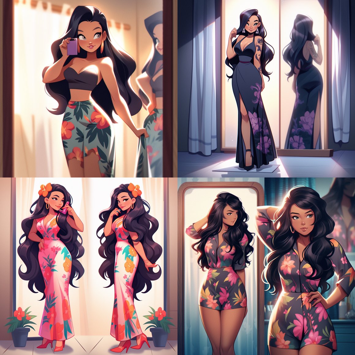 An Artistic Journey in Hyper-Realistic Cartoon Style