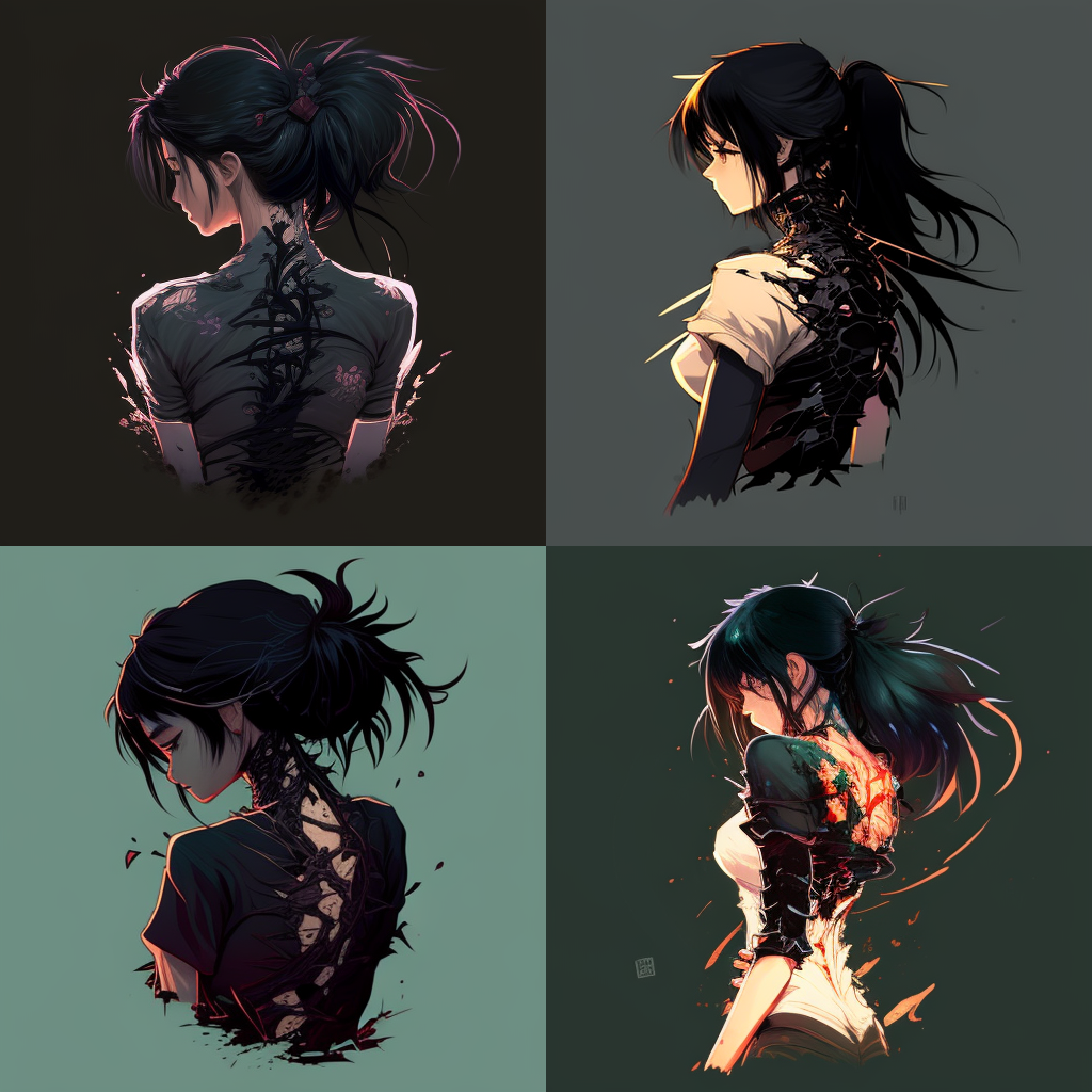 Suffering Midway: An Anime Woman's Battle With Pain