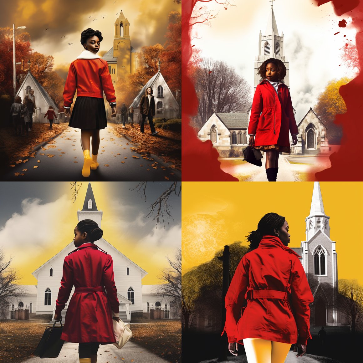 Church Approaching Scene: Bitter Sweet Song