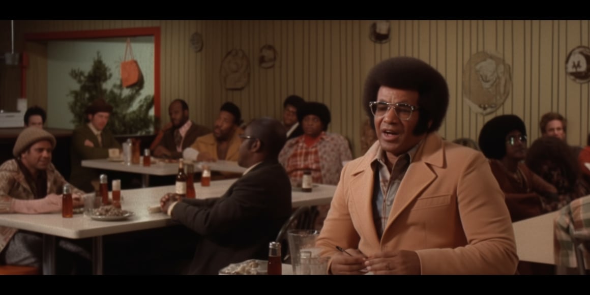 Retro TV Comedy Reverend Ike Snapshot