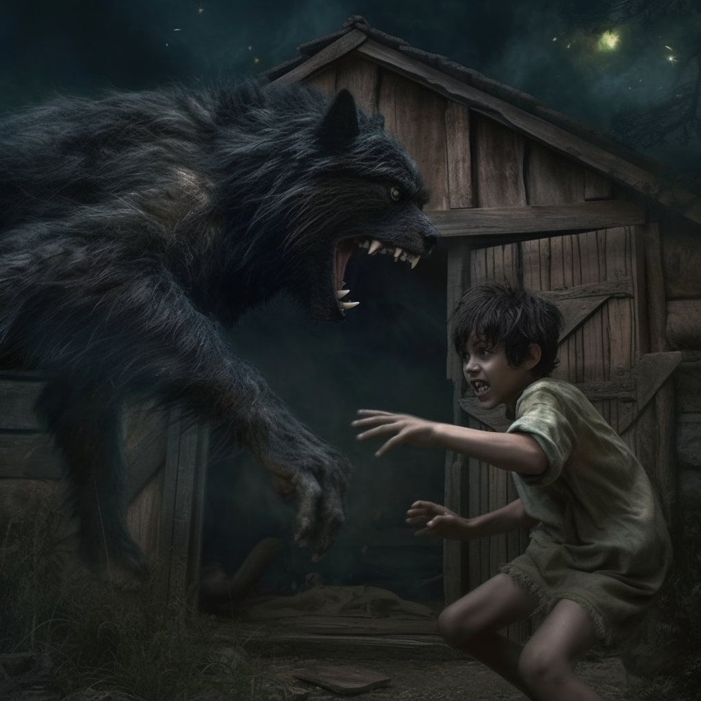 Midnight Beast Encounter: A Story of Survival