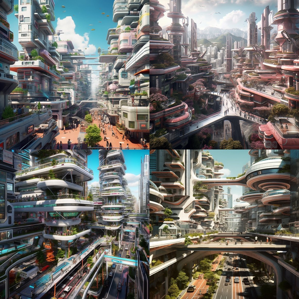 Neo-Fusion: Barcelona Meets Tokyo in Future Metropolis