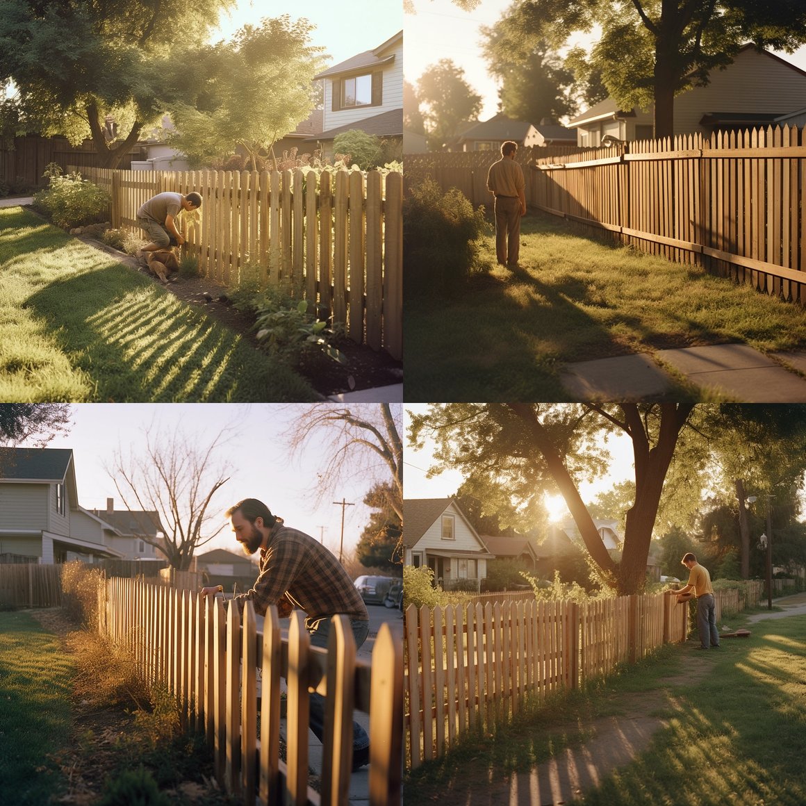Suburban Serenity: Chronicles of a Fence Installer