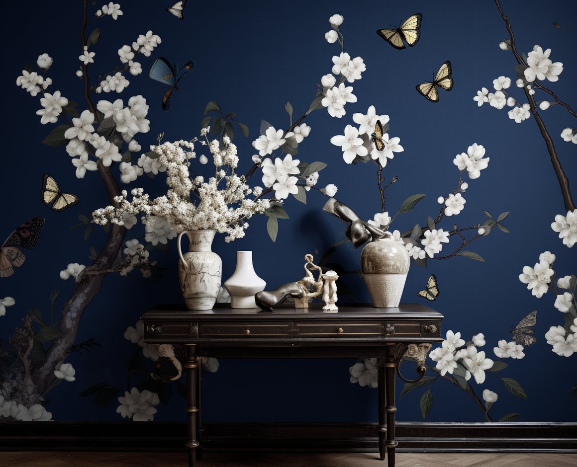 Navy, Bronze, and Cherry Blossom Journey