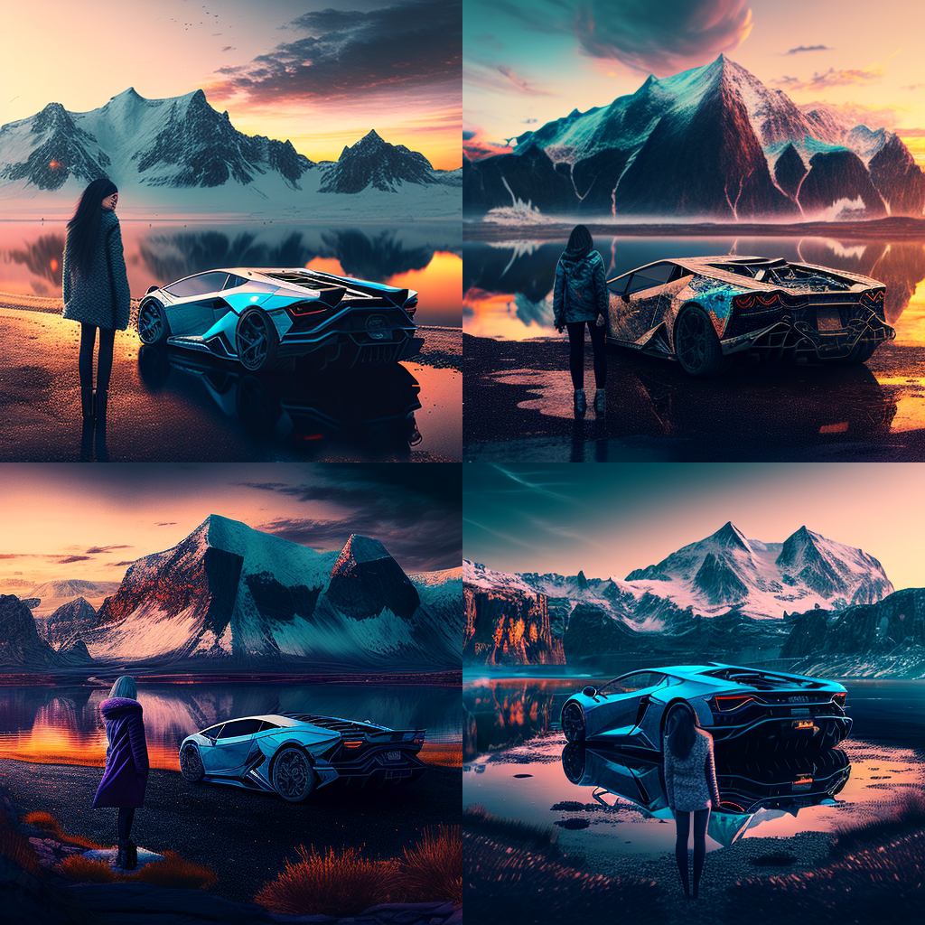 Cinematic Hyperrealism of Landscape and Motion