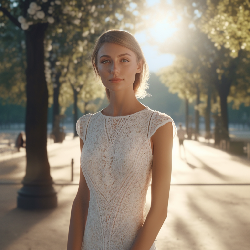 A Supermodel's Mid-Journey Chronicle