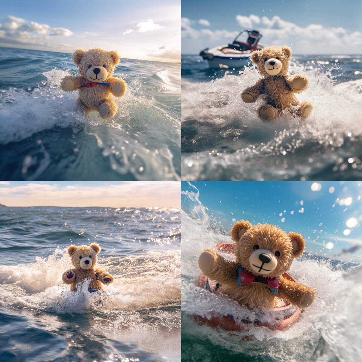 A Teddy Bear's Nautical Voyage Through the Lens