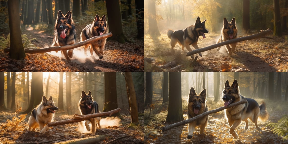 A Tale of Two German Shepherds