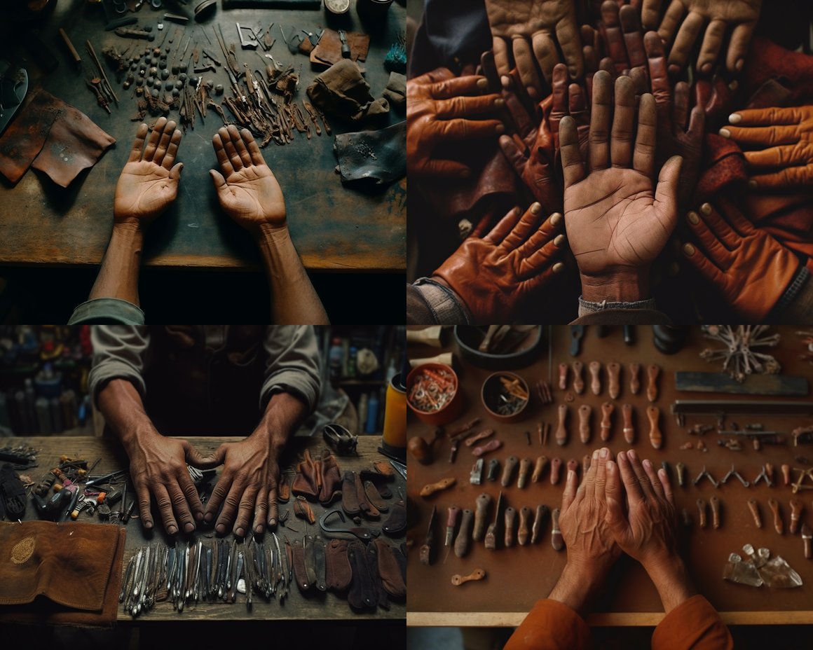 Cinematic Study of a Mexican Leather Craftsman