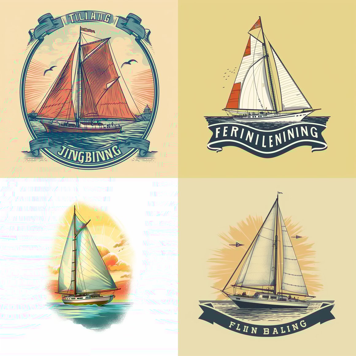 Nautical Summer Dining in Berlin: A Vintage Logo Challenge