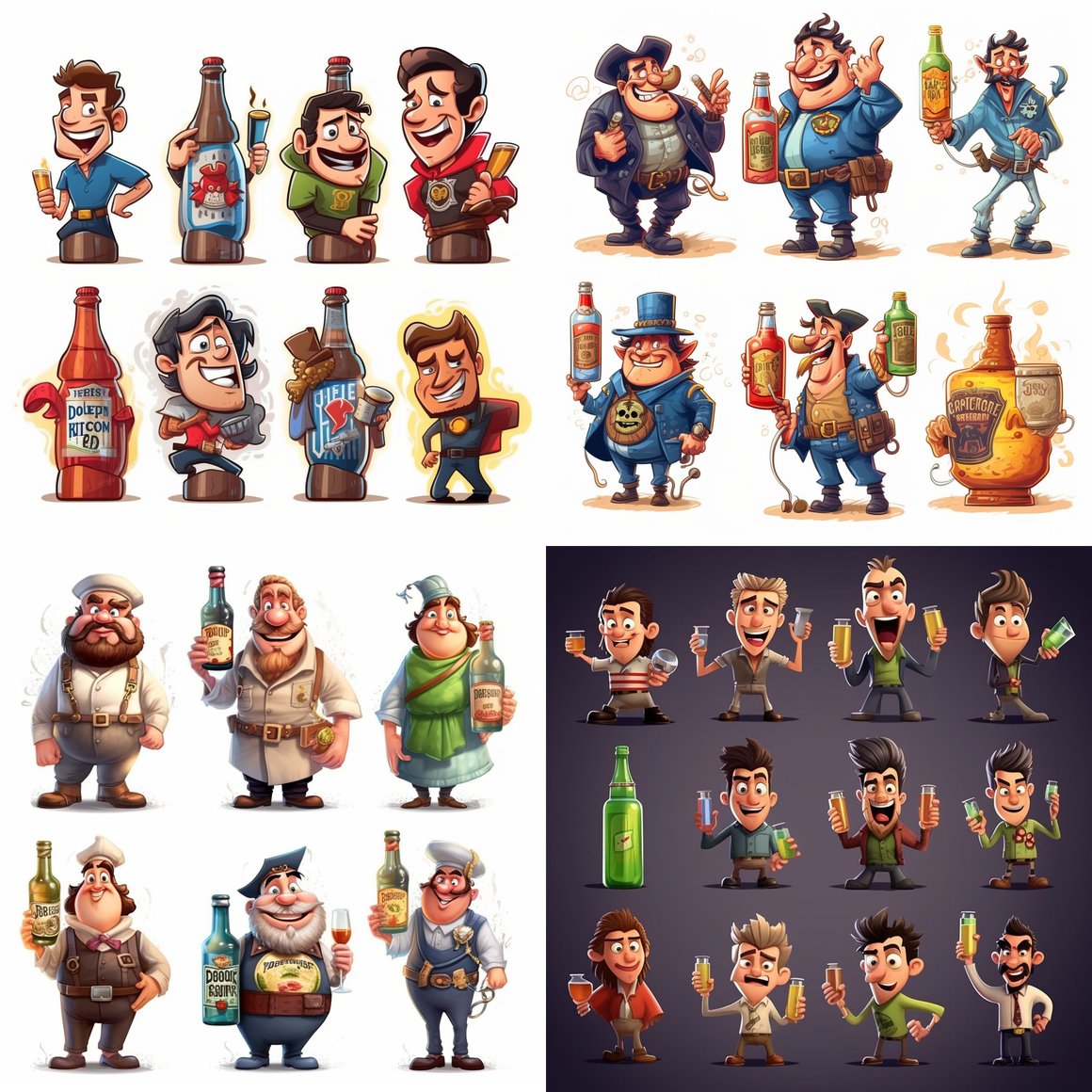 Halfway Update on Cartoon Brand Hero Designs