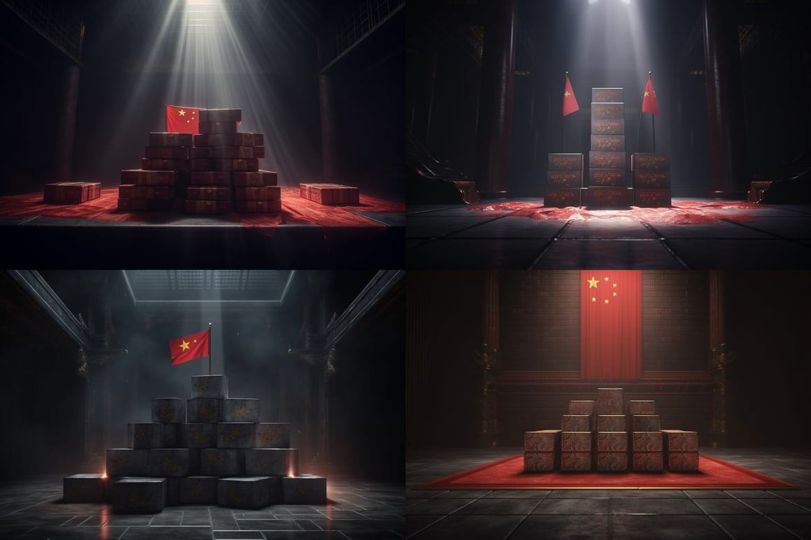 China Trade Chronicles in Hazy Atmosphere 4K - AR 3:2