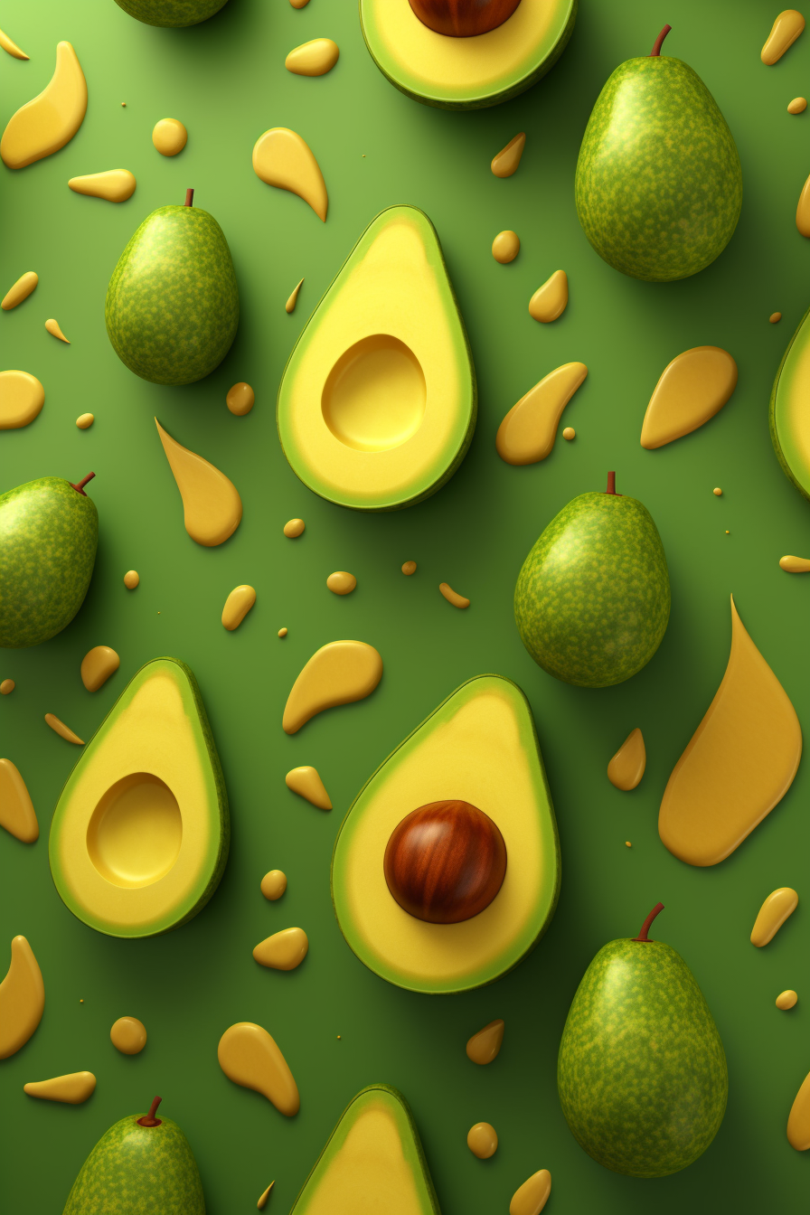Mid-Trip Avocado Art Delights - AR 2:3 Experience