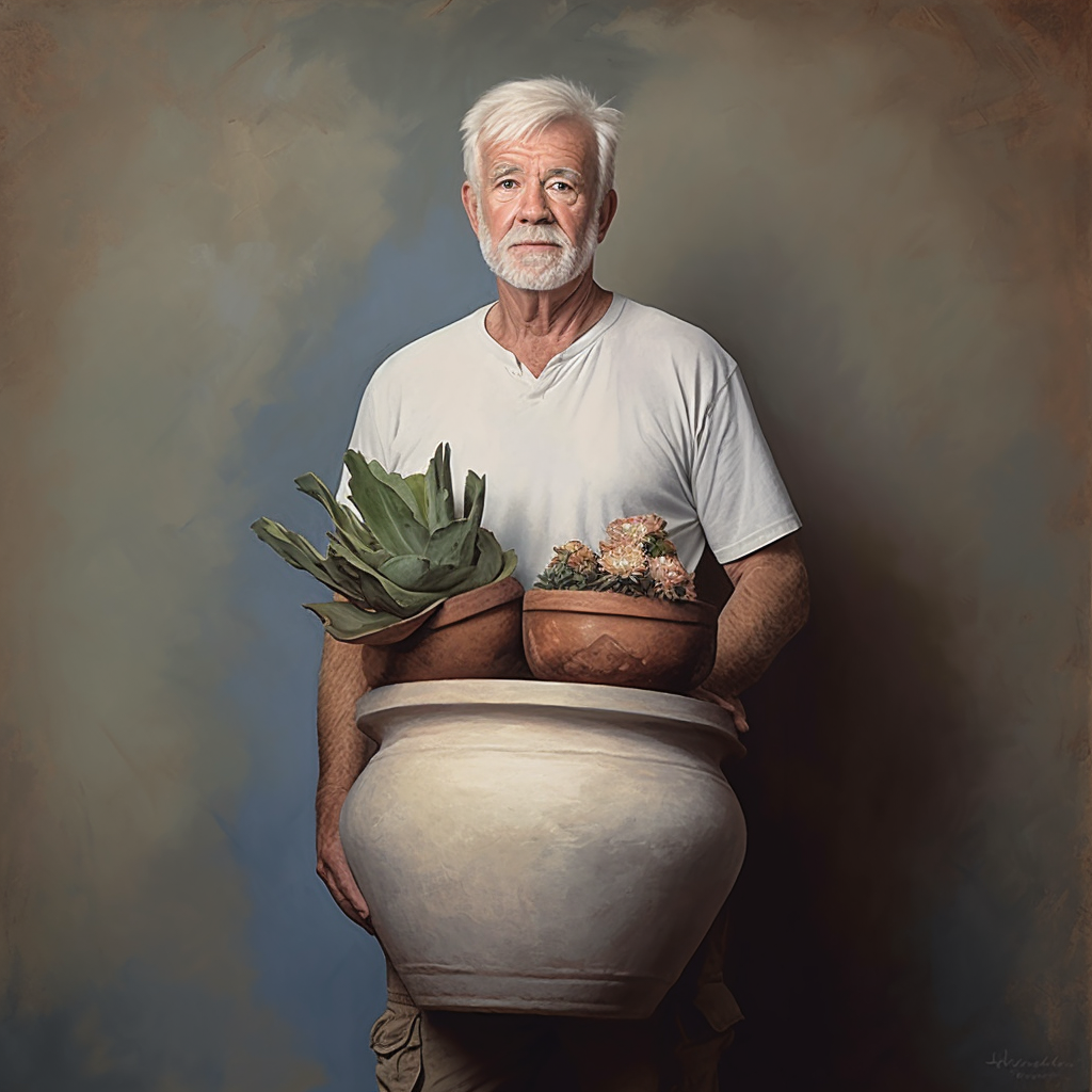 Midlife Gardening Adventure: A Man and His Planter
