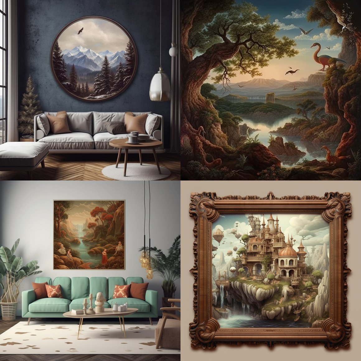 Mid-Trip Vintage Home Decor Art Detail Update