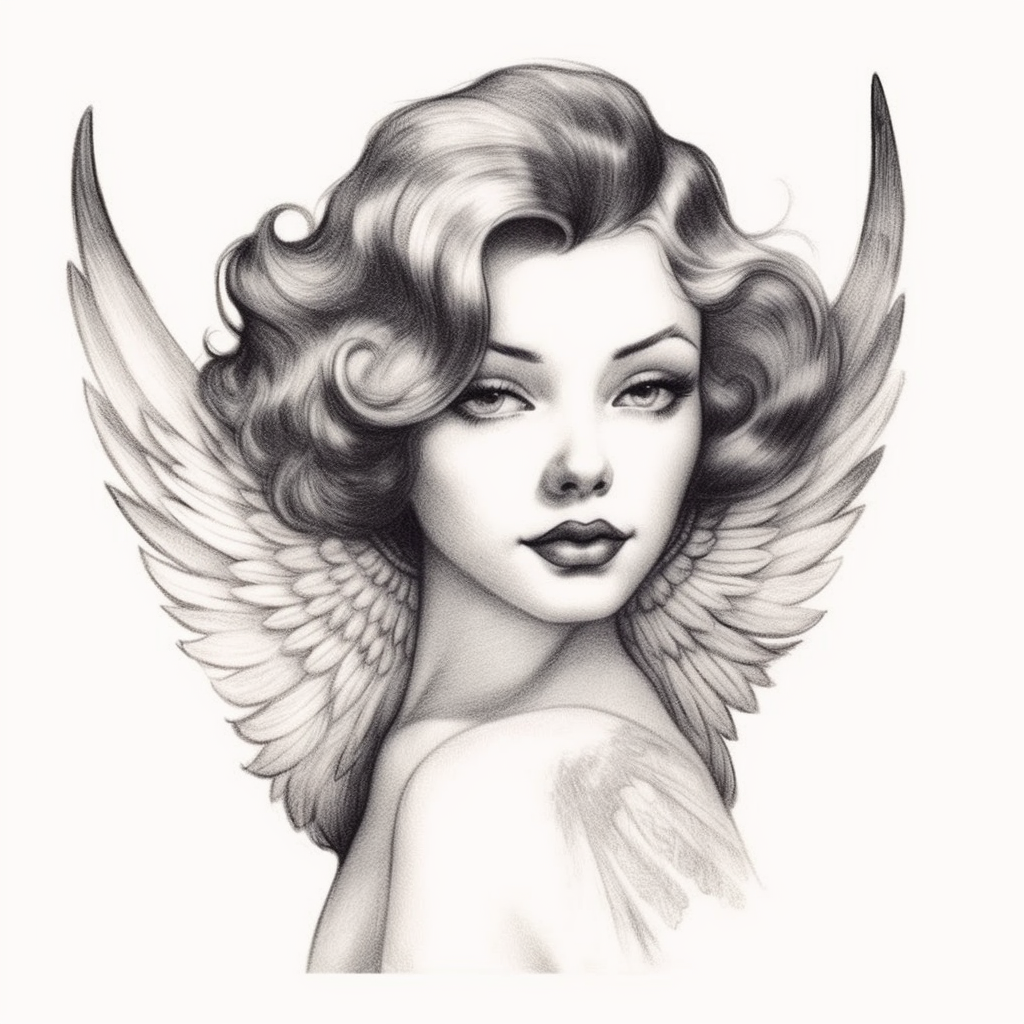 Pencil Sketch Tattoo Design Journey