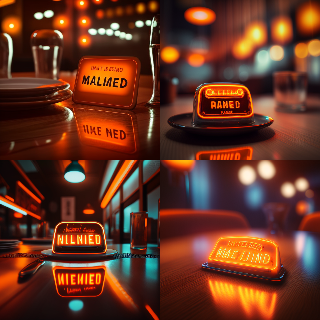 Neon Greetings: A Mid-Journey Encounter