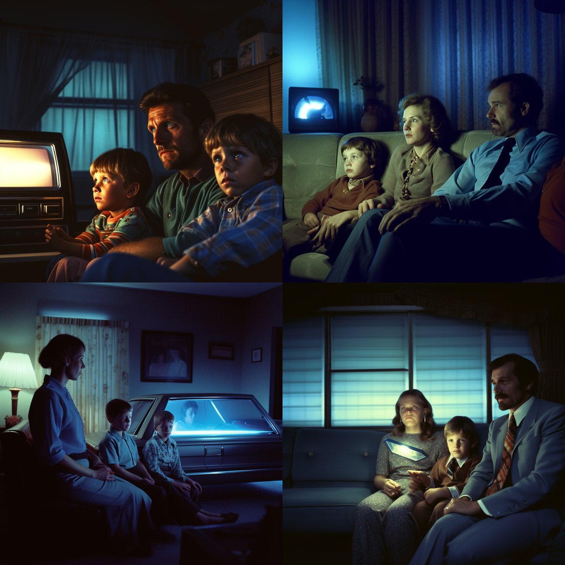 Suburban Nostalgia: A Cinematic 80s Family Night In