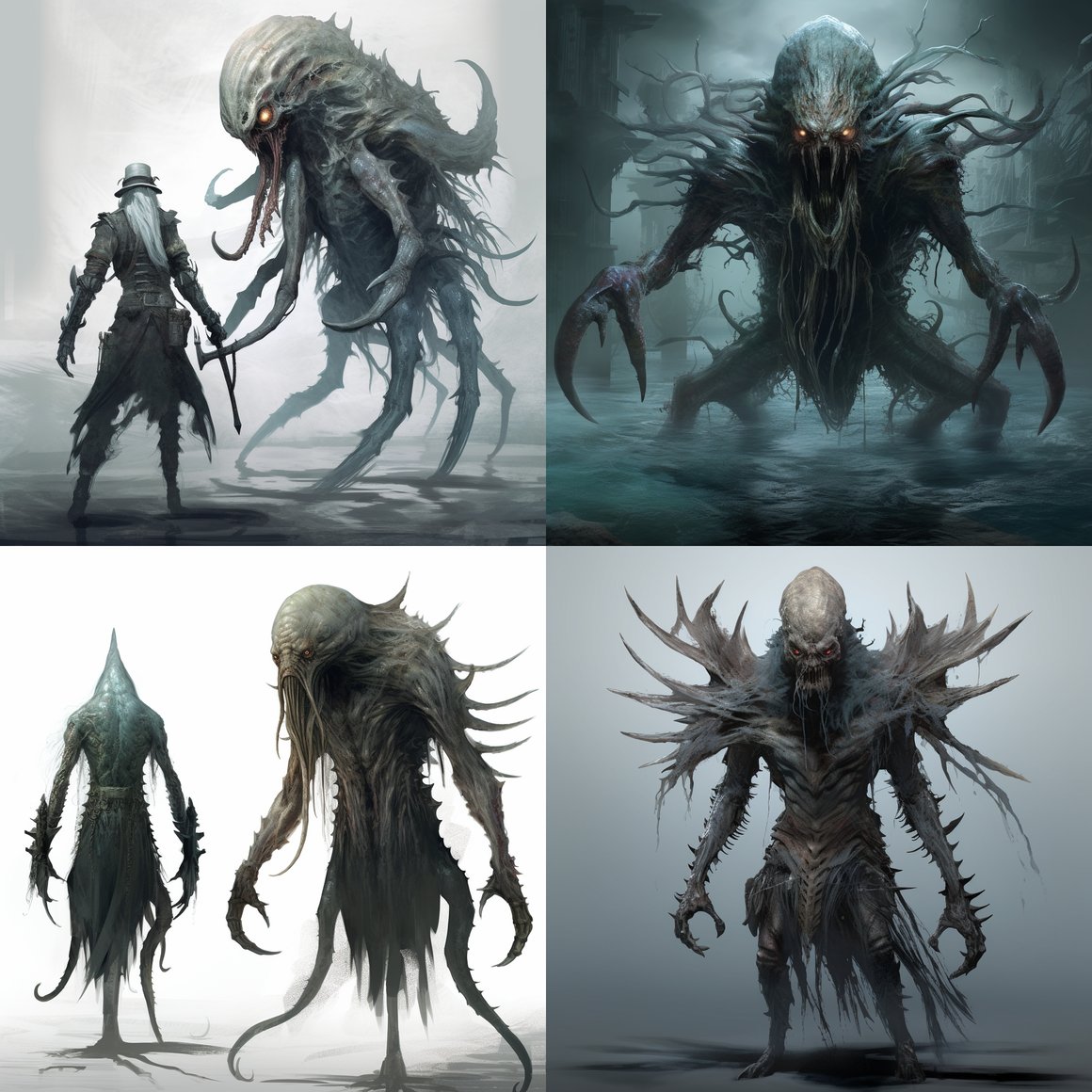 Bloodborne 2: Sirens of the Deep Concept Art Progress