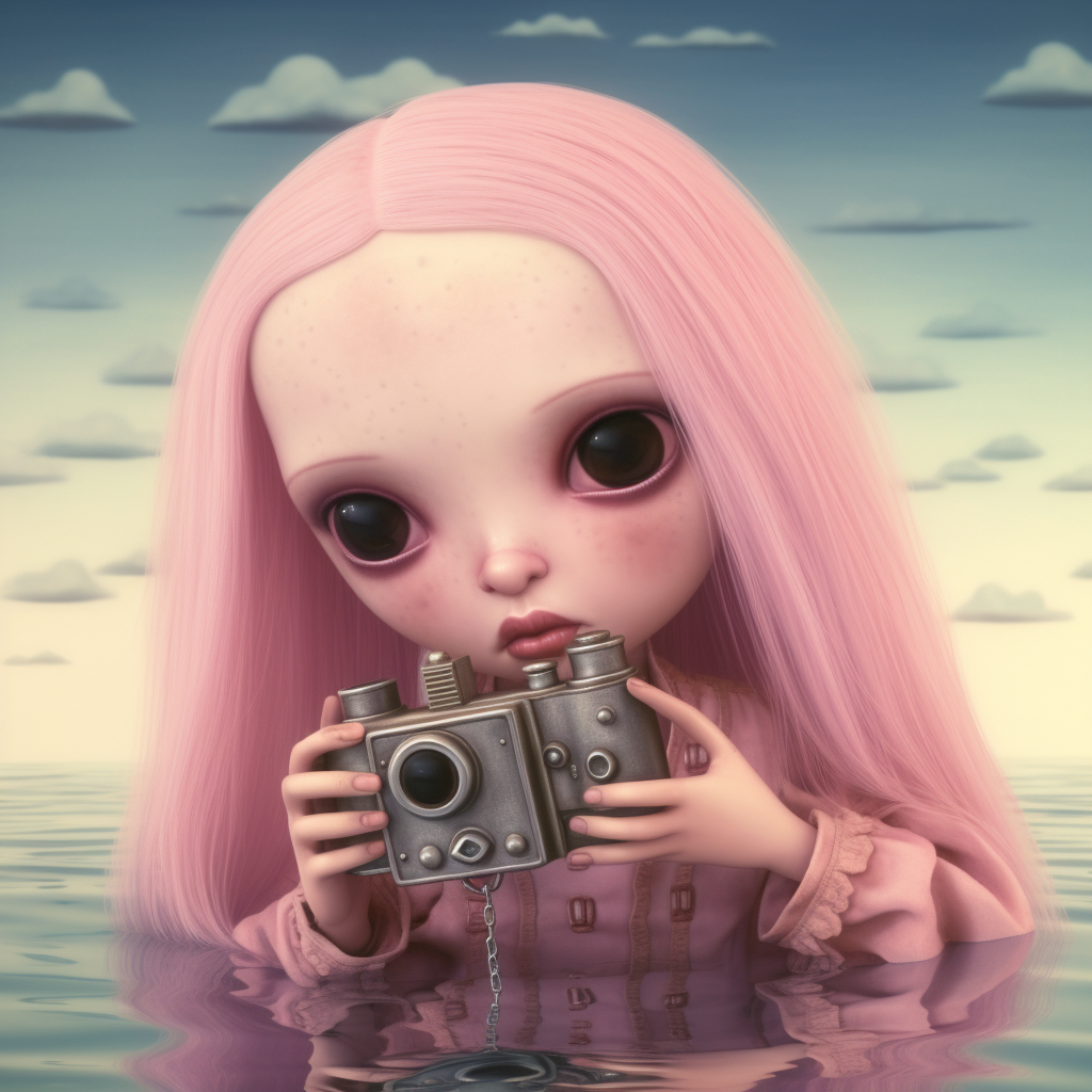 Submerged Sorrow: A Girl's Voyage in Roseate Waters