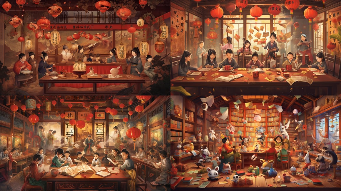 A Traditional Chinese Style Poster