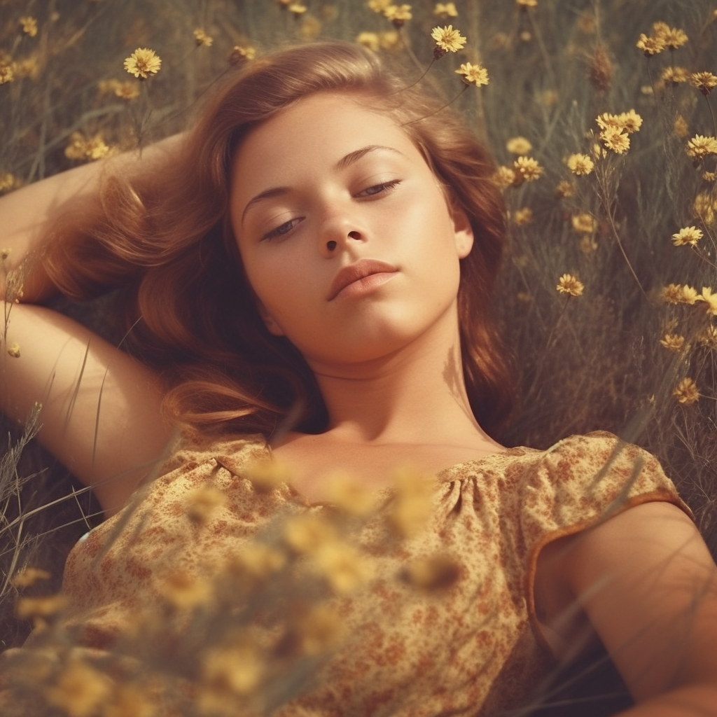 Harvest Gold: A Vintage Cinematic Interlude