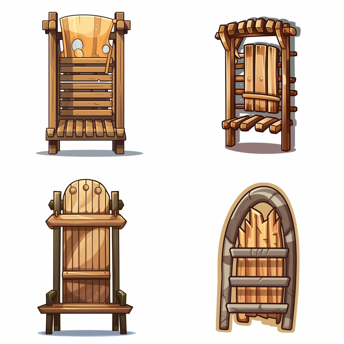 Mid-Journey: Stylized Anime Tanning Rack Icon Prompt | NeoPrompt