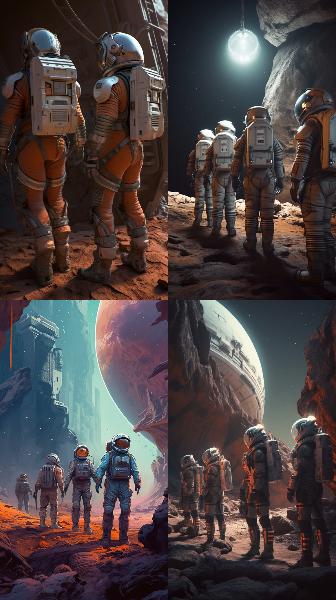 Retro Future Space Odyssey in 16K
