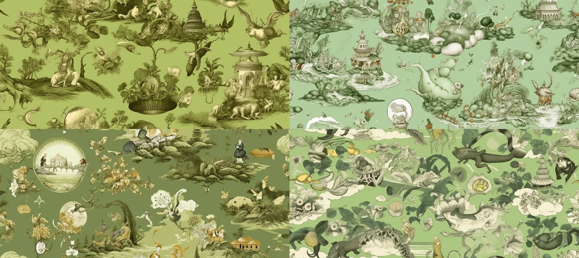 A Surreal Space Odyssey in Traditional Chinese Artistry