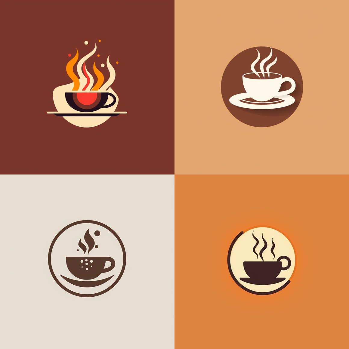 Creating a Modernist Inspired, Vector Coffee Cup Logo