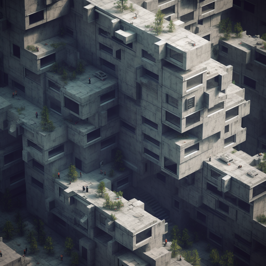 Brutalism & Minimalism in Liminal Architecture