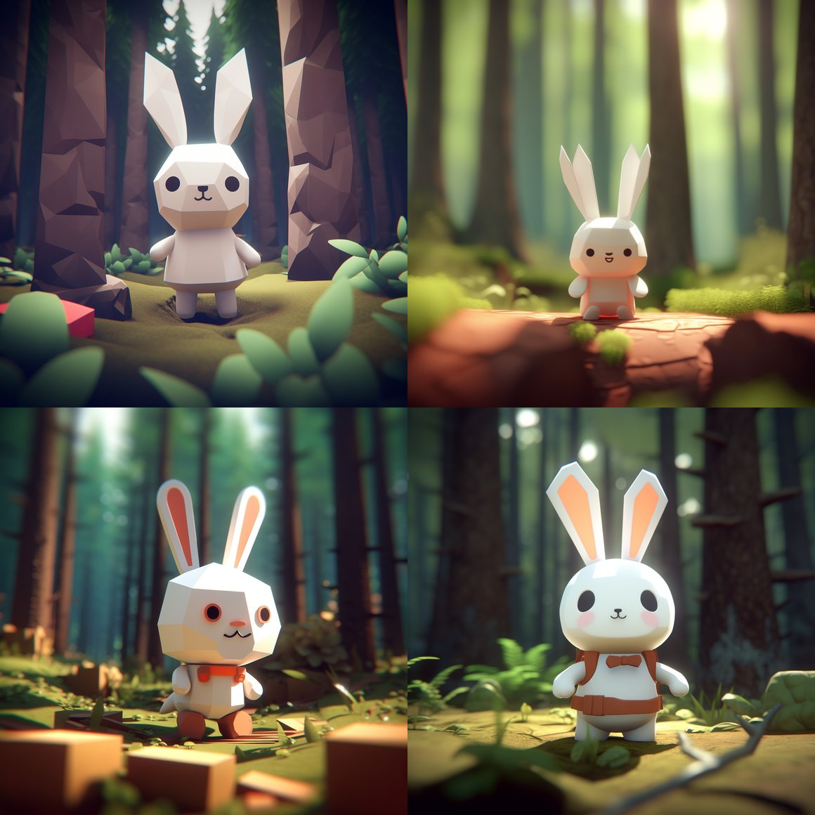 Retro Pixelated Woodland Adventure