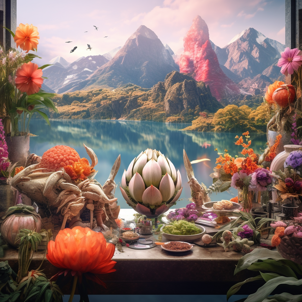 A Surrealistic Journey Through Sci-Fi and Street Art