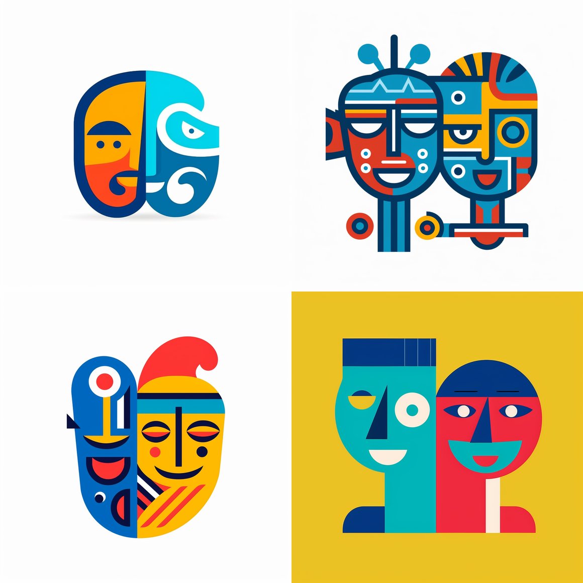 Designing the Joyous Cabezas Azules Logo
