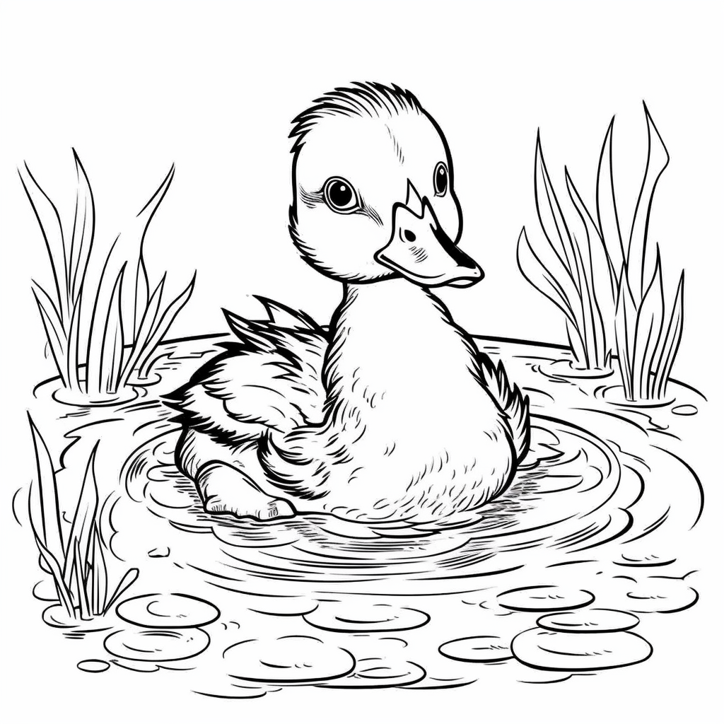 A Simple Coloring Page Design