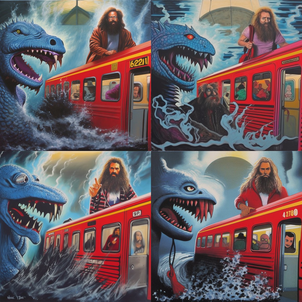 Subway Surfing Apocalypse: Retro Chaos Edition