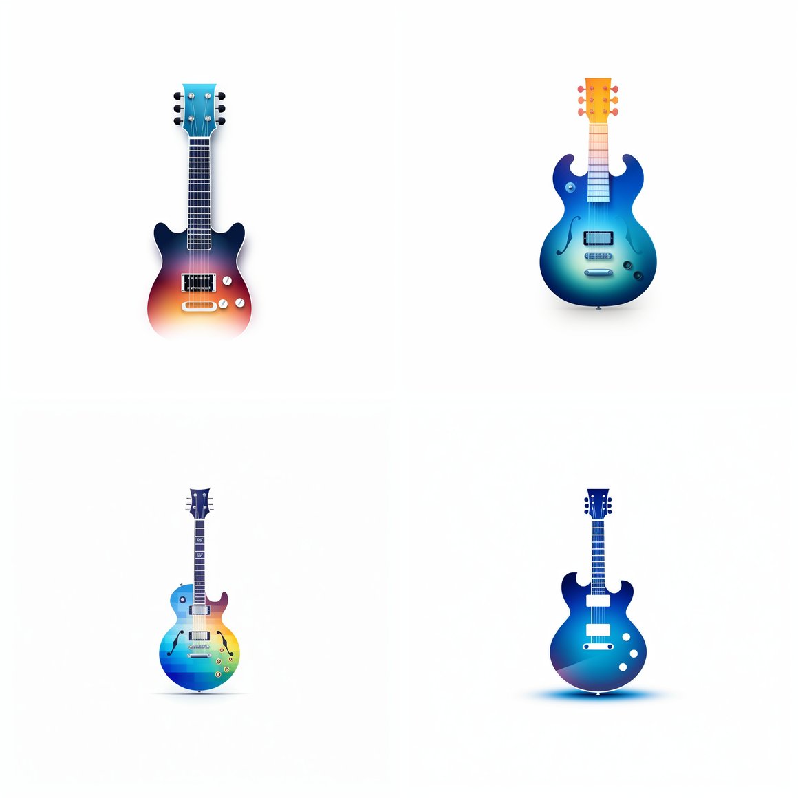 Mid-travel Gibson Les Paul Guitar App Logo