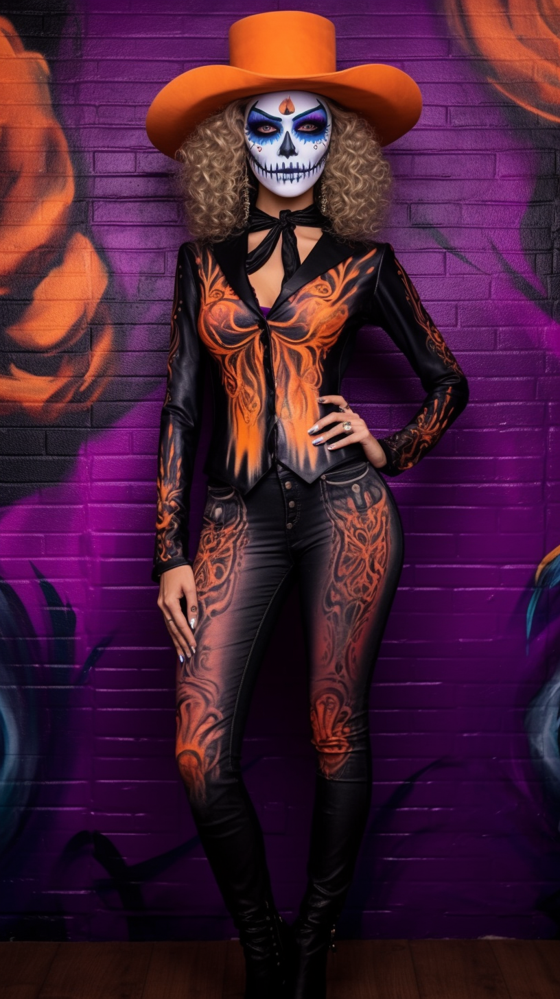 Halloween Transformation: A Midway Body Art Journey