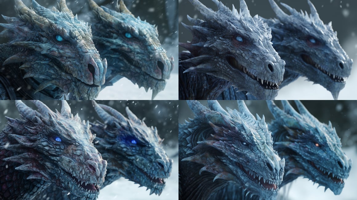 Necromancer Dragon in 4K Ultra High Detail Photography