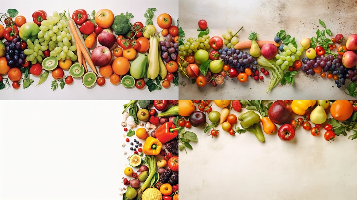 Hashtag Harvest: Aerial View on Paper Texture